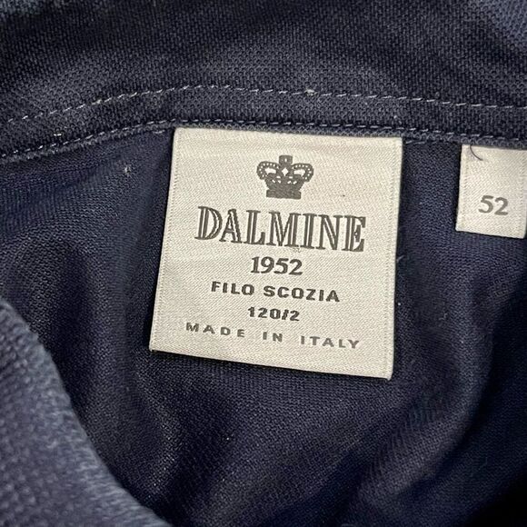 Dalmine 1952 lightweight Navy Polo. Large. - Picture 5 of 8